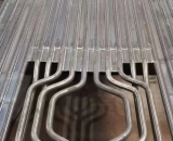 帶鰭片爐管 Φ32×6mm（外徑×厚度） 兩側(cè)對(duì)中焊接鰭片 鰭片寬6mm 厚6mm 材質(zhì)15CrMoG #1、#2上鍋螺旋水冷壁