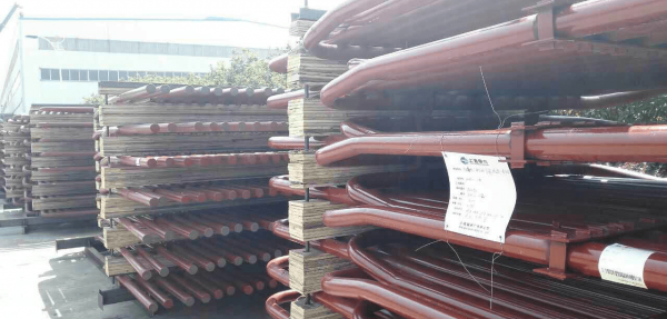 雙面水冷壁管（內(nèi)螺紋）Φ60×12.2mm，材質(zhì)：12Cr1MoVG。含材質(zhì)證明、出廠合格證，水壓試驗(yàn)、通球報(bào)告等資料